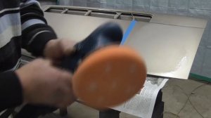 обзор полировальной эксцентриковой машинки в работе
