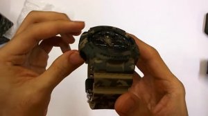 Casio G-shock GA-100MC-5ADR qucik unboxing