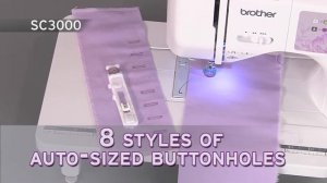 Brother SC3000 Sewing & Quilting Machine Overview