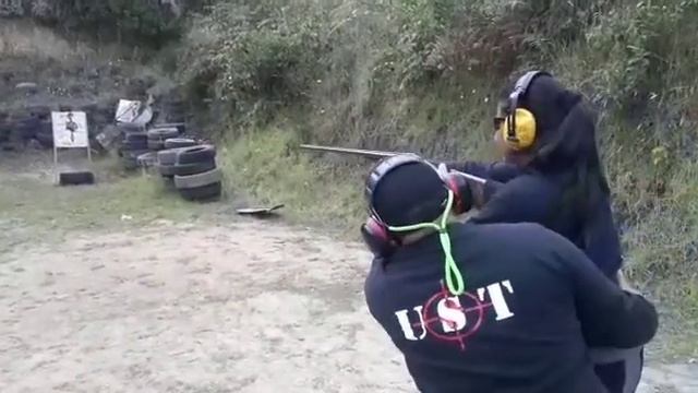 Disparando una Escopeta #Sarasqueta calibre 16 смотреть онлайн