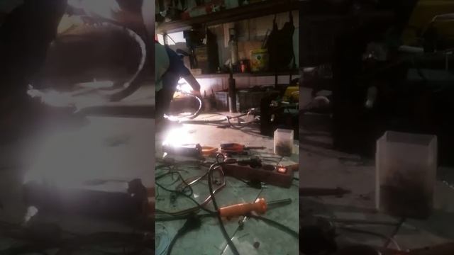 Home made tig dc to ac test 2 смотреть онлайн