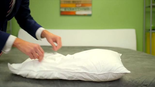 SOFT Gel Fiber Filled Pillows with Hypoallergenic MicronOne Embossed Shell (SHORT) смотреть онлайн