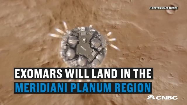 ESA Mars Probe Approaches The Red Planet | CNBC