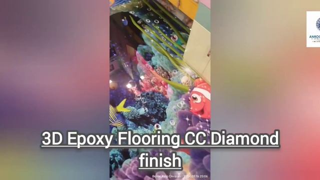 Just Completed 3D Epoxy flooring in Baran #kota #rajasthan, The floor which create dreams in realit