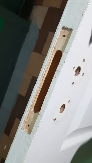 Продолжение врезка замка