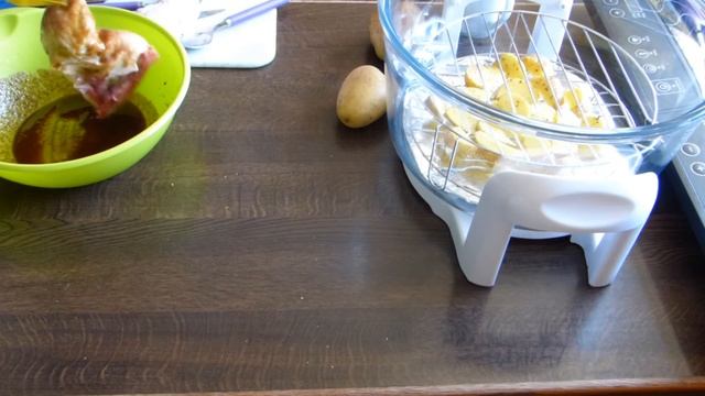 Hähnchen Potatoes Feldsalat aus den Heißluftofen - Halogen Ofen Rezepte смотреть онлайн