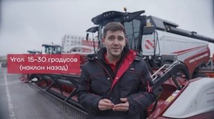 Регулировку жаток зерноуборочных комбайнов