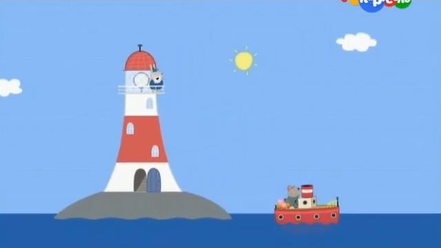 Svinka Peppa S 03 E 36 iz 52 Majak dedushki Krolika 2010 XviD SATRip смотреть онлайн