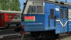 Train Simulator Эр2-5186 ржд и Эр9т-710 бч