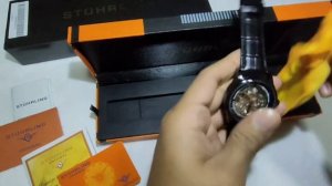 Unboxing Stuhrling Original Premium Watch Winchester 3933 Automatic 41mm Skeleton