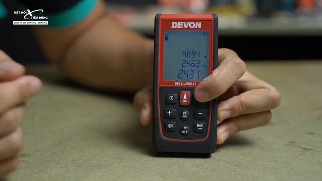 Máy đo khoảng cách laser Devon 9818-LM80-LI | Đo lên tới 80m, nhiều tính năng hay, pin sạc смотреть онлайн