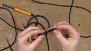 Replacing the power cord on an ANTEX XS25 Soldering Iron