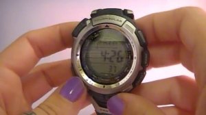 Mens Casio Pro Trek Wave Ceptor PRW-1300-1VER