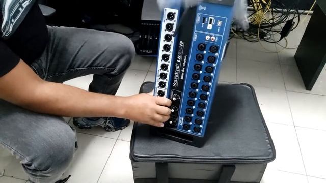Soundcraft UI24R Defeito,Troca, Salvar e Carregar Cenas смотреть онлайн