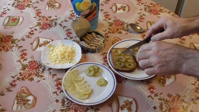 Генеральские закусочные бутерброды