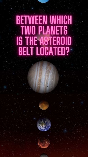 🪨🪨🪨Where is the asteroid belt located? #shorts #space #quiz смотреть онлайн