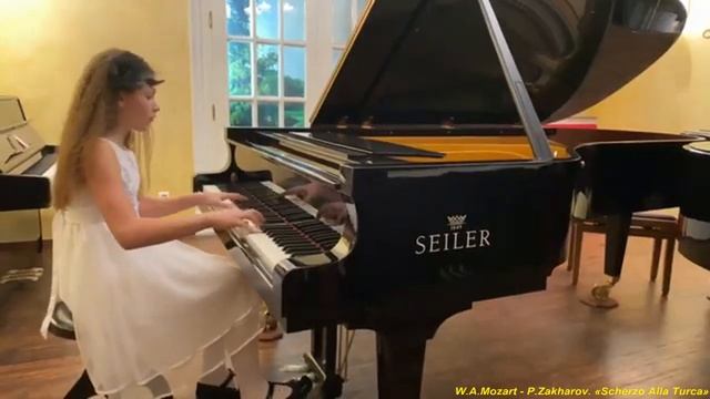 W.A.Mozart - P.Zakharov. «Scherzo Alla Turca» ~ В.А.Моцарт - П.Захаров. «Скерцо в турецком стиле»
