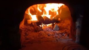 Как топится русская печь#деревня#деревенскаяжизнь#печь