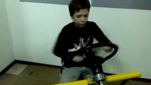 Техника скоростного руления - занятие на тренажере