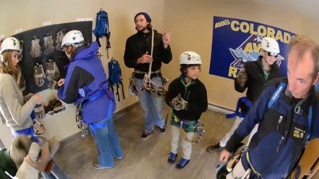 We Ready?  AVA Zipline Adventures Idaho Springs CO