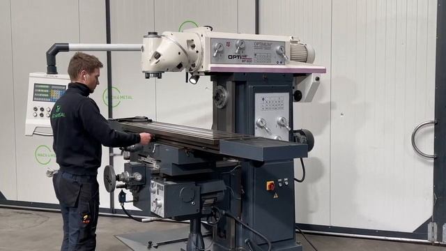 Универсальные фрезерные станки Optimum серии MT смотреть онлайн