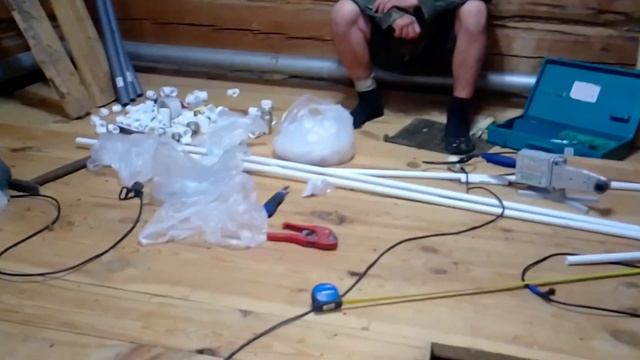 Меняем  полы Часть 2