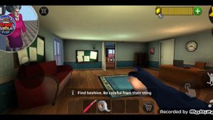 как проходить Scary teacher  уровень с пчёлами