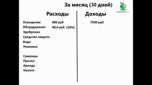 Бизнес модель круглогодичного выращивания клубники на аэропонике и гидропонике