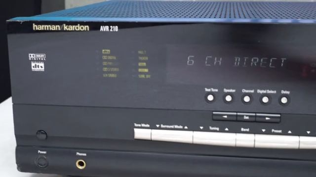 PROBANDO RECEIVER HARMAN KARDON AVR-210 смотреть онлайн