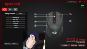 Novo Mouse Gamer Redragon Fyzu Pro M995W-PRO Unboxing e Review