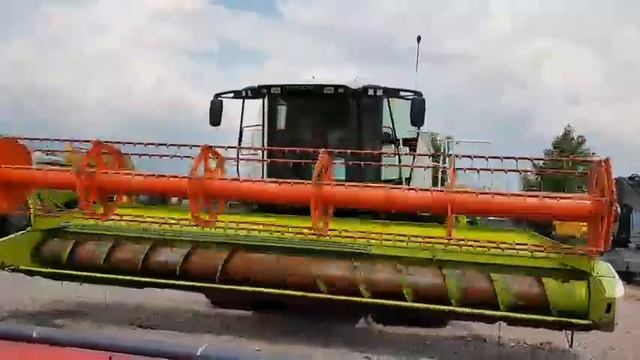 Комбайн Claas Lexion 570С, 2008г. смотреть онлайн