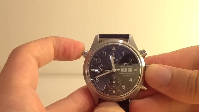 IWC Doppelchronograph 3713 смотреть онлайн