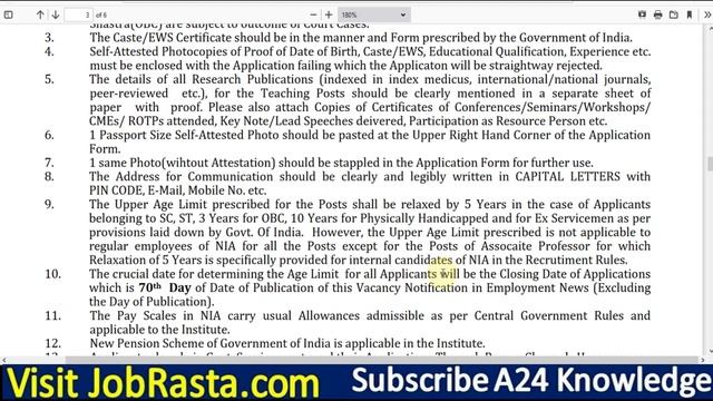 NIA MTS & LDC Recruitment 2020 Form ¦¦ National Institute of Ayurveda Vacancy Form 2020 Kaise Bhare