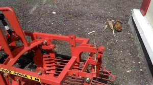 Картофелекопалка КФТ 2-01 на Беларус 132