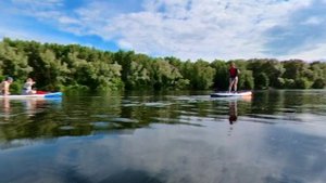 строгино, путешествия на sup board, музыкальный видеоролик