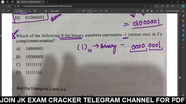 COMPUTER KNOWLEDGE II PAPER SOLUTION-02/06 II GRADUATE LEVEL EXAM II PREVIOUS ASKED BY TANIA MA'AM смотреть онлайн