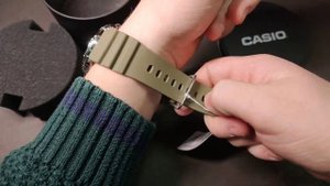 UNBOXING CASIO MTP-VD01-3E | Battery replacement | Crown and Stem removing