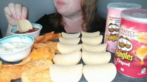 АСМР Чипсы Принглс Лэйс/ASMR Chips Pringls Lay's