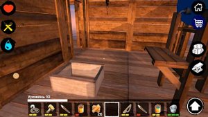 Survival on raft: Выживание на плоту с Дочкой #4 Аквариум, водобочка и крыша