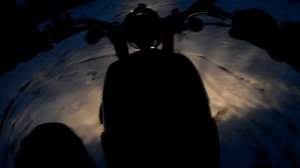 Зимний запуск ижа и небольшая покатушка.