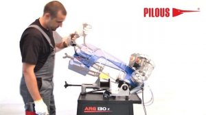 Bandsaw - pásová pila Pilous ARG 130 K ENG