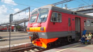 Электропоезд ЭД9М-0113. Покатушки от Развилки до Барнаула