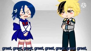 What if Sailor Mercury met Kaminari// Sailor Moon x Mha// Finial// Gacha Club