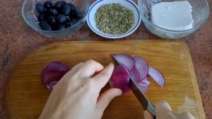 ТАК ГОТОВЯТ ГРЕЧЕСКИЙ САЛАТ в ГРЕЦИИ. ПОШАГОВЫЙ РЕЦЕПТ