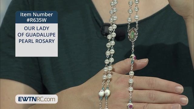 R635W_OUR LADY OF GUADALUPE PEARL ROSARY смотреть онлайн