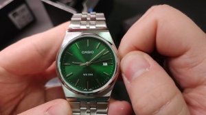 UNBOXING AND REVIEW NEW CASIO WATCH MTP-B145D-4A2VEF | Green Dial
