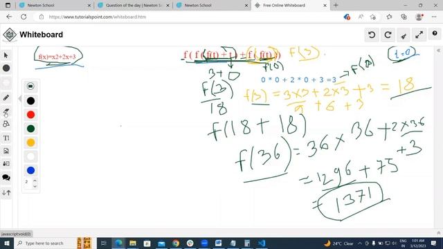 Question of the Day - Function Games  Newton School - 11032023