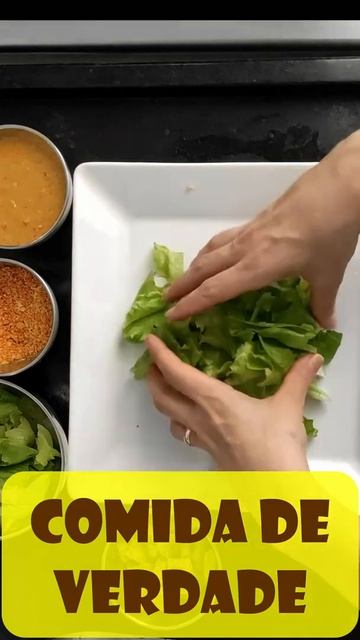 Salada Ceaser funcional! [Sem Leite e Sem Glúten] #Shorts смотреть онлайн