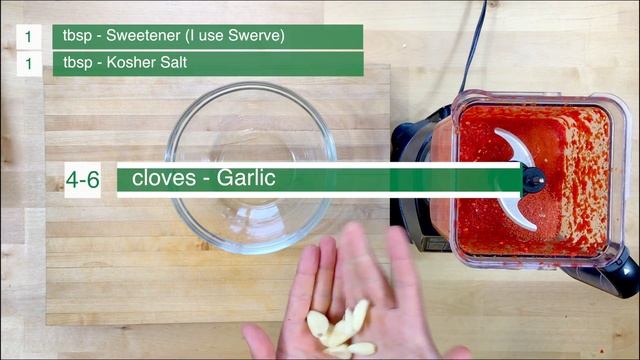 Sriracha Recipe | Low Carb Sriracha  | Fermented Chili Sauce |