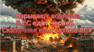 Новости СВО Сегодня-Взрывают военных .  В ЕС едят червей.  Сказочная контратака ВСУ.